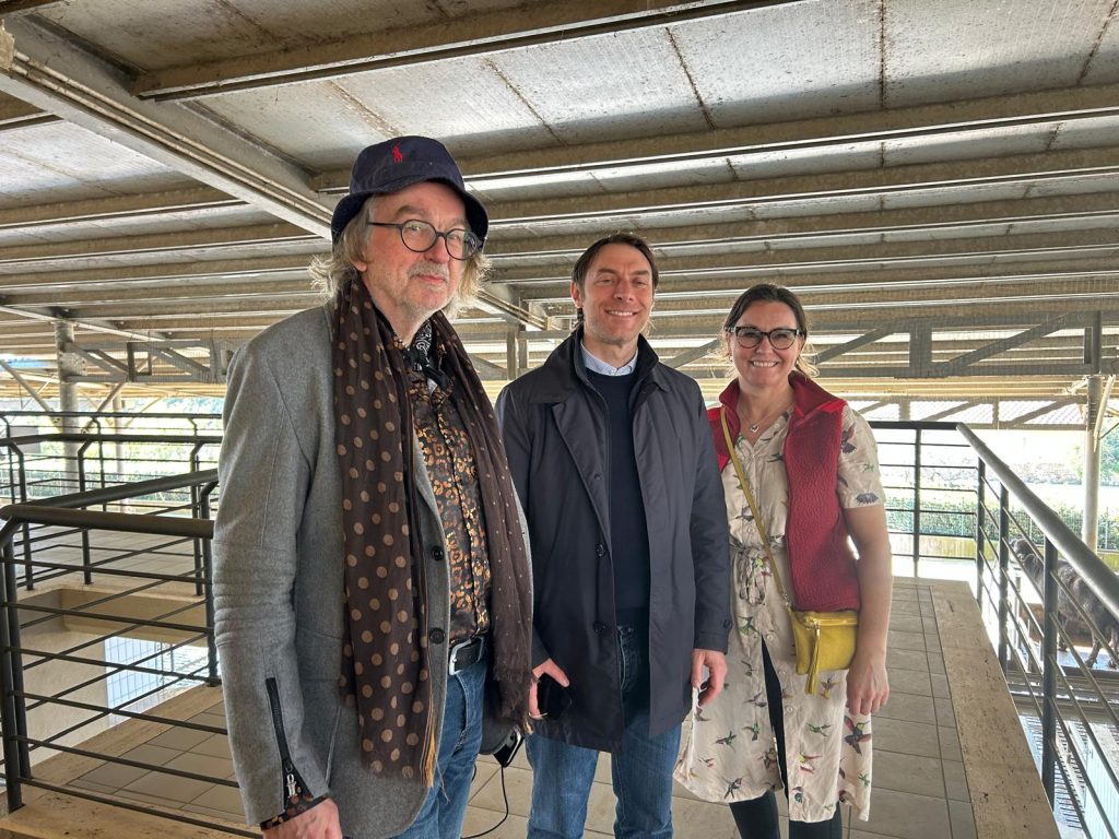 Il Prof. Ove Jakobsen e la Prof.ssa Vivi Marie Lademoe Storsletten incontrano Nicola Palmieri della Tenuta Vannulo a Capaccio Paestum